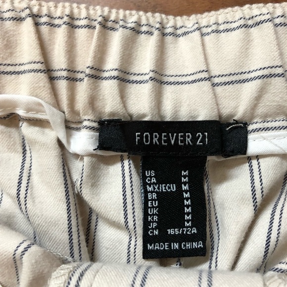 Forever 21 Striped Pants - Picture 2 of 2